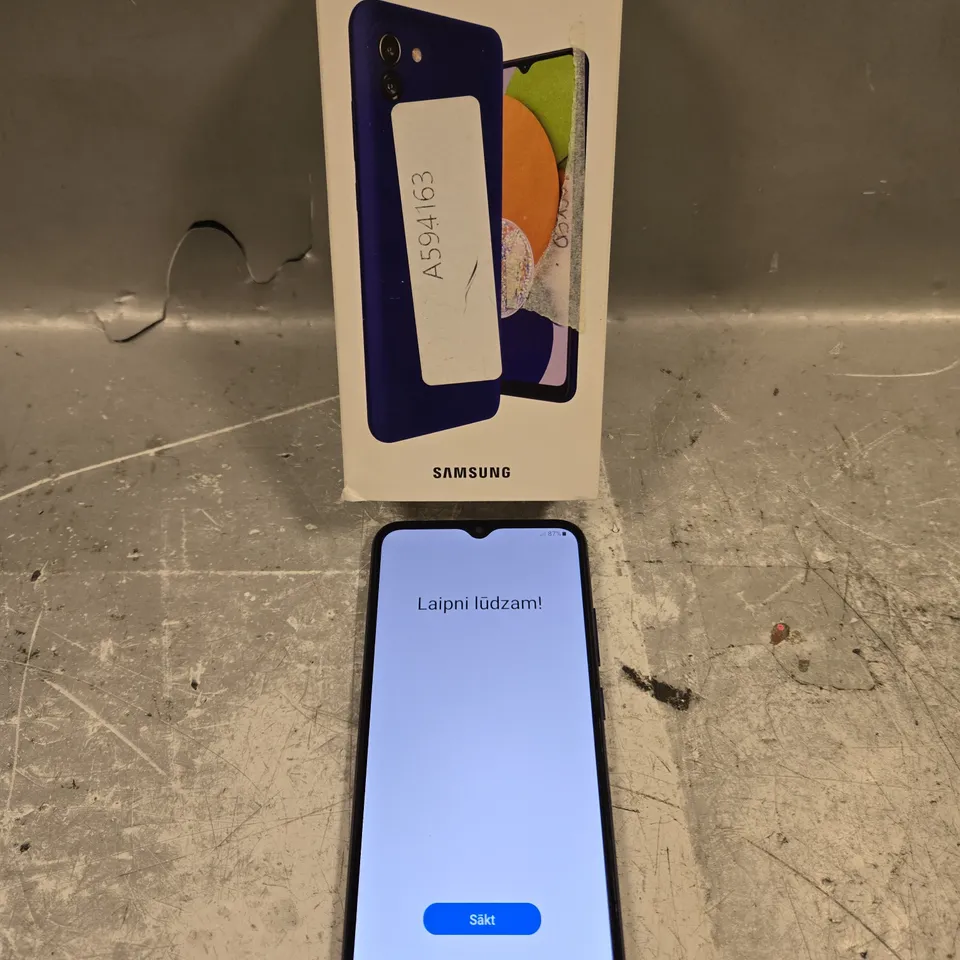 BOXED SAMSUNG GALAXY A03 SMARTPHONE 