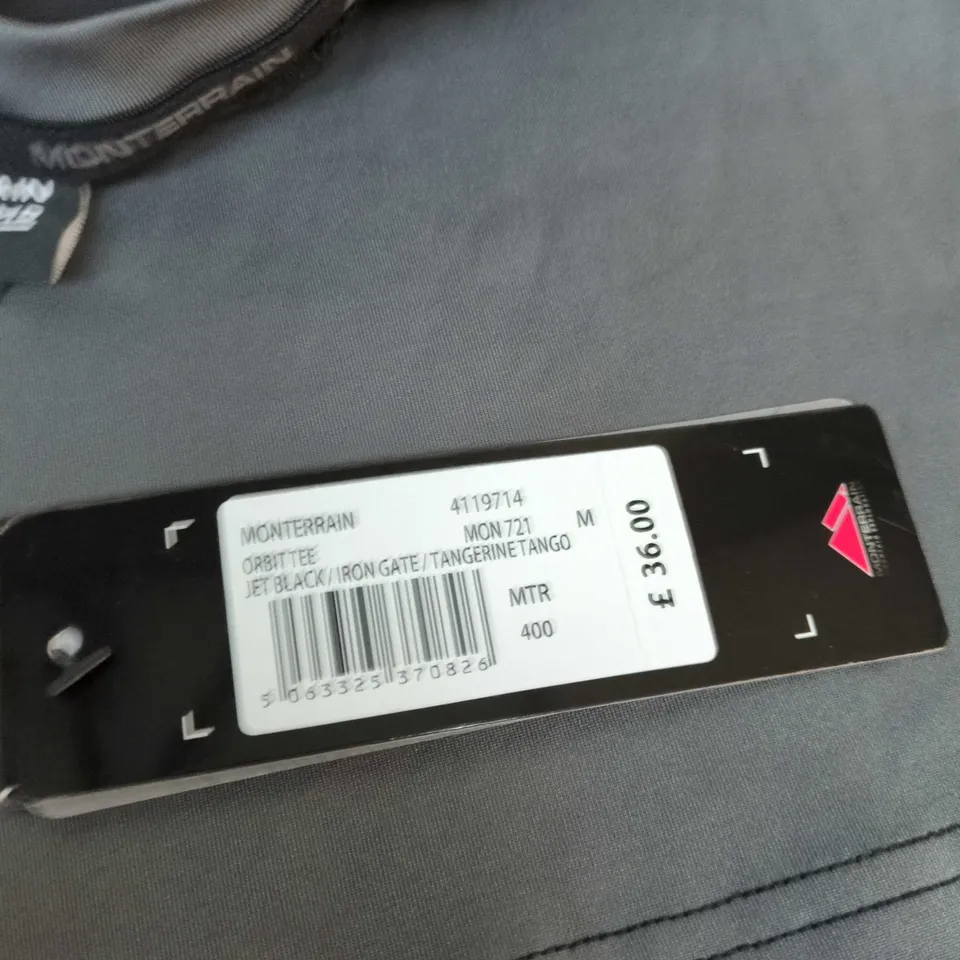 MONTERRAIN ORBIT TEE – MEN’S MEDIUM, GREY