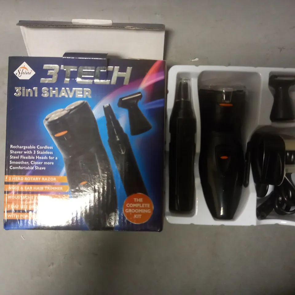 BOXED 3TECH 3-IN-1 SHAVER 