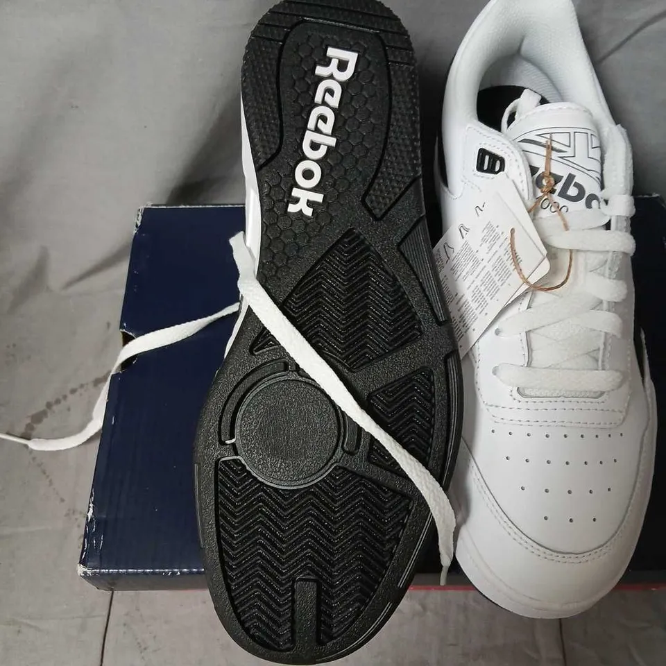 REEBOK BB 4000 II 99 WHITE/BLACK TRAINERS – UK 6 (EU 39)
