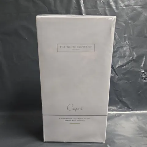 SEALED THE WHITE COMPANY CAPRI HAND & NAIL GIFT SET