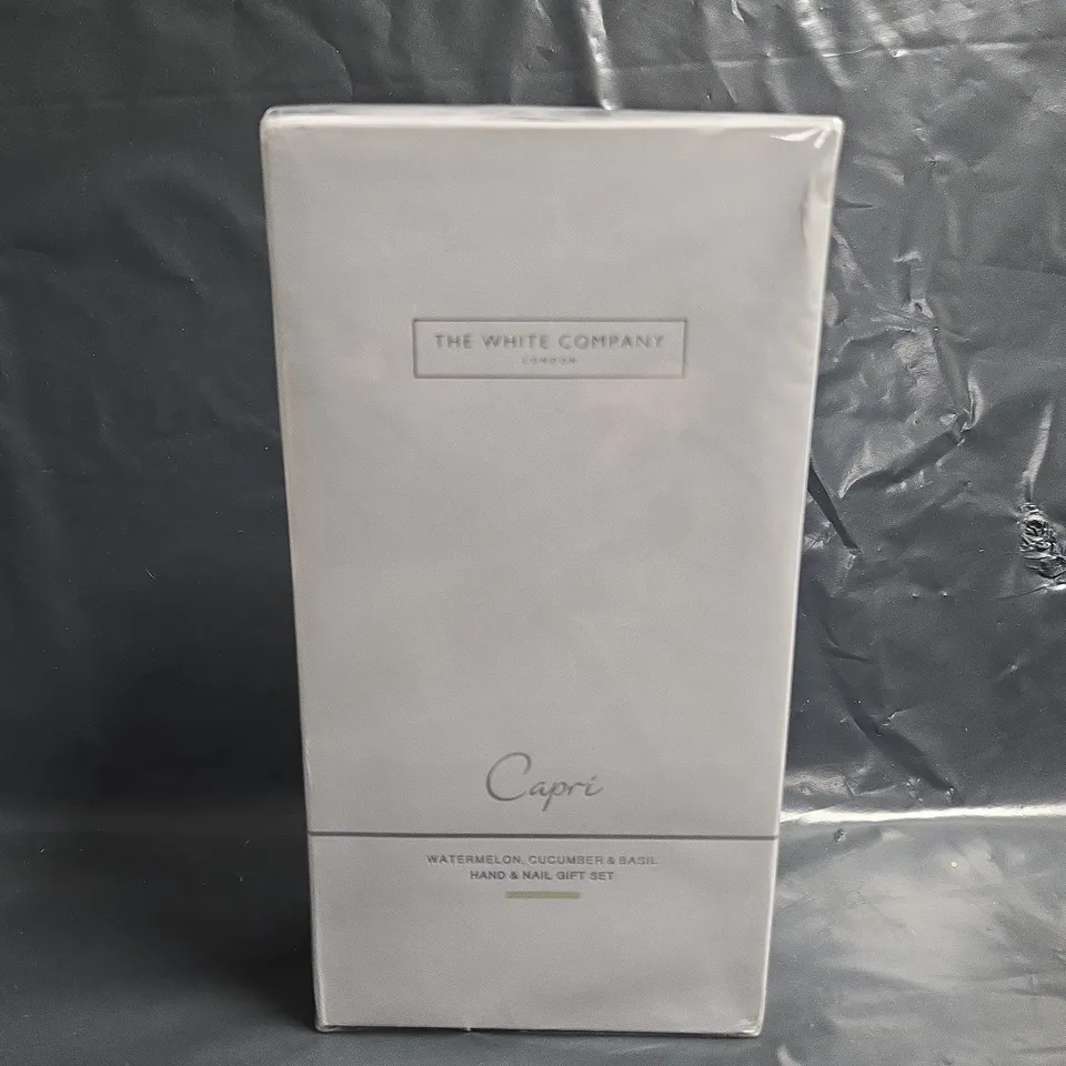 SEALED THE WHITE COMPANY CAPRI HAND & NAIL GIFT SET