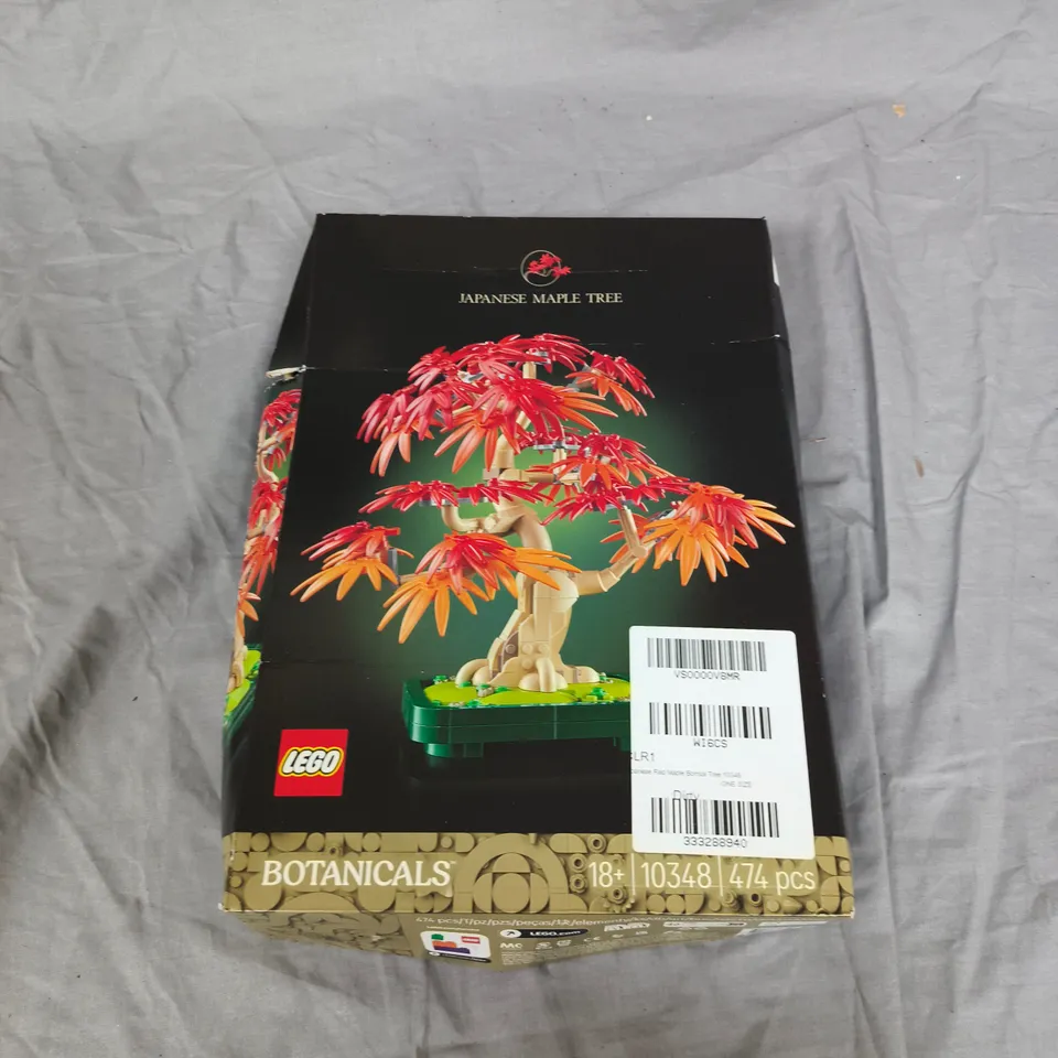 LEGO BOTANICALS JAPANESE RED MAPLE BONSAI TREE - 10348 