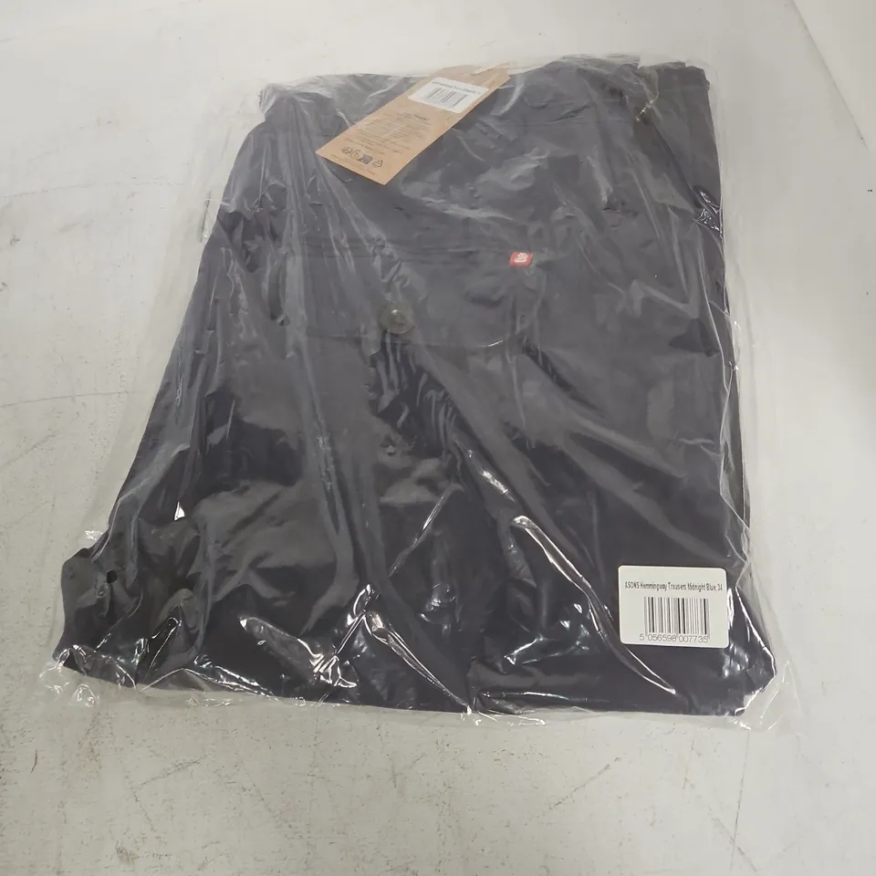 &SONS HEMINGWAY TROUSERS – MIDNIGHT BLUE, UK 34