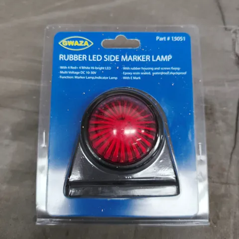 GWAZA RUBBER LED SIDE MARKER LAMP