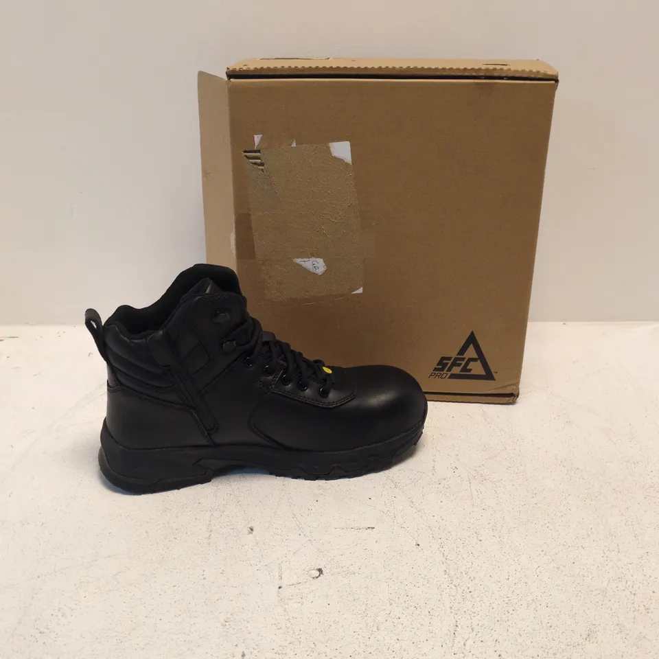 SFC PRO SAFETY BOOTS – BLACK LEATHER WORK BOOTS