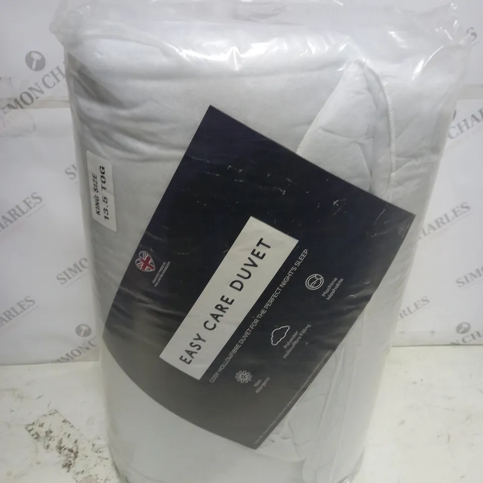 EASY CARE 13.5 TOG KING SIZE DUVET