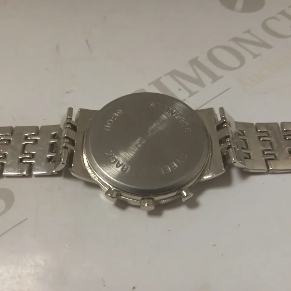 ARMANI EXCHANGE BLACK DIAL STAINLESS STEEL MEN'S WATCH RRP £199