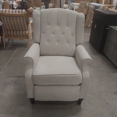 76CM WIDE CLASSIC PUSH BACK RECLINER WITH TUFTED BACK AND RIVETS