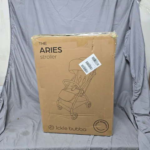 ICKLE BUBBA ARIES MAX AUTOFOLD STROLLER - BISCUIT - COLLECTION ONLY 