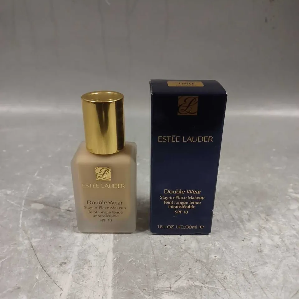 BOXED ESTEE LAUDER DOUBLE WEAR FOUNDATION IN 1N0 PORCELAIN 30ML