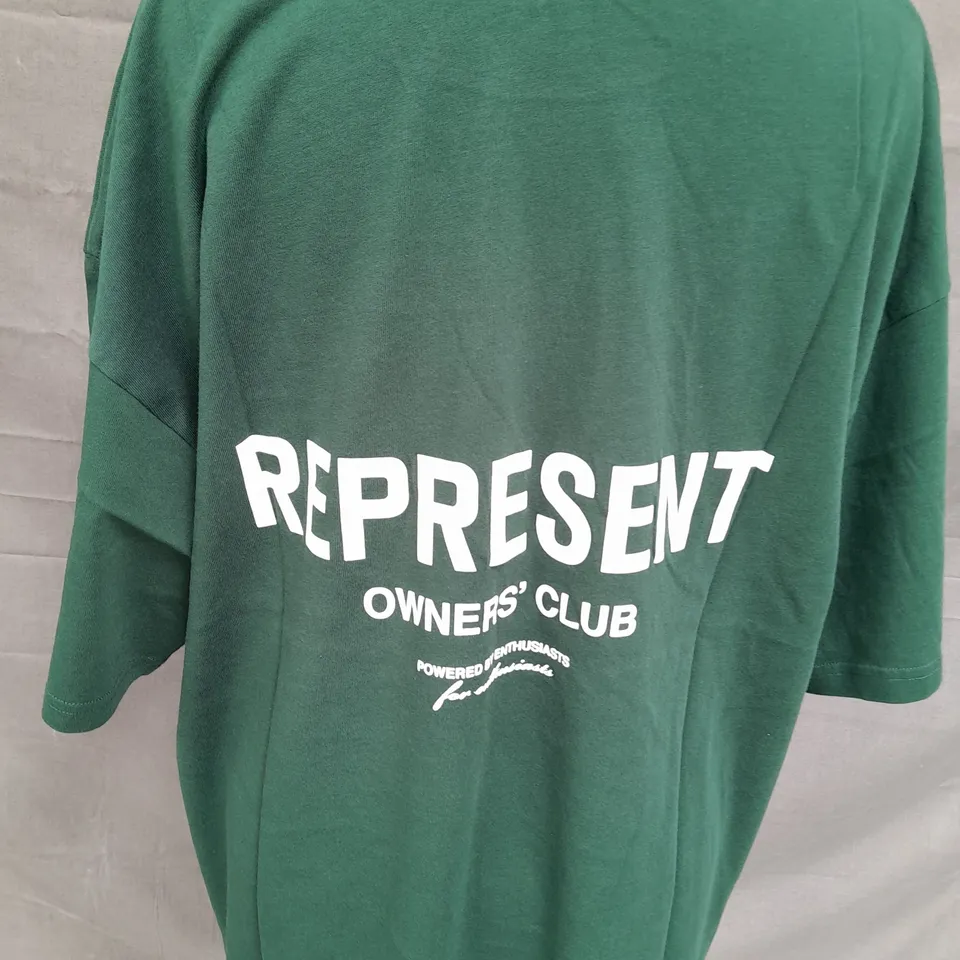 REPRESENT OWNERS CLUB T-SHIRT SIZE L