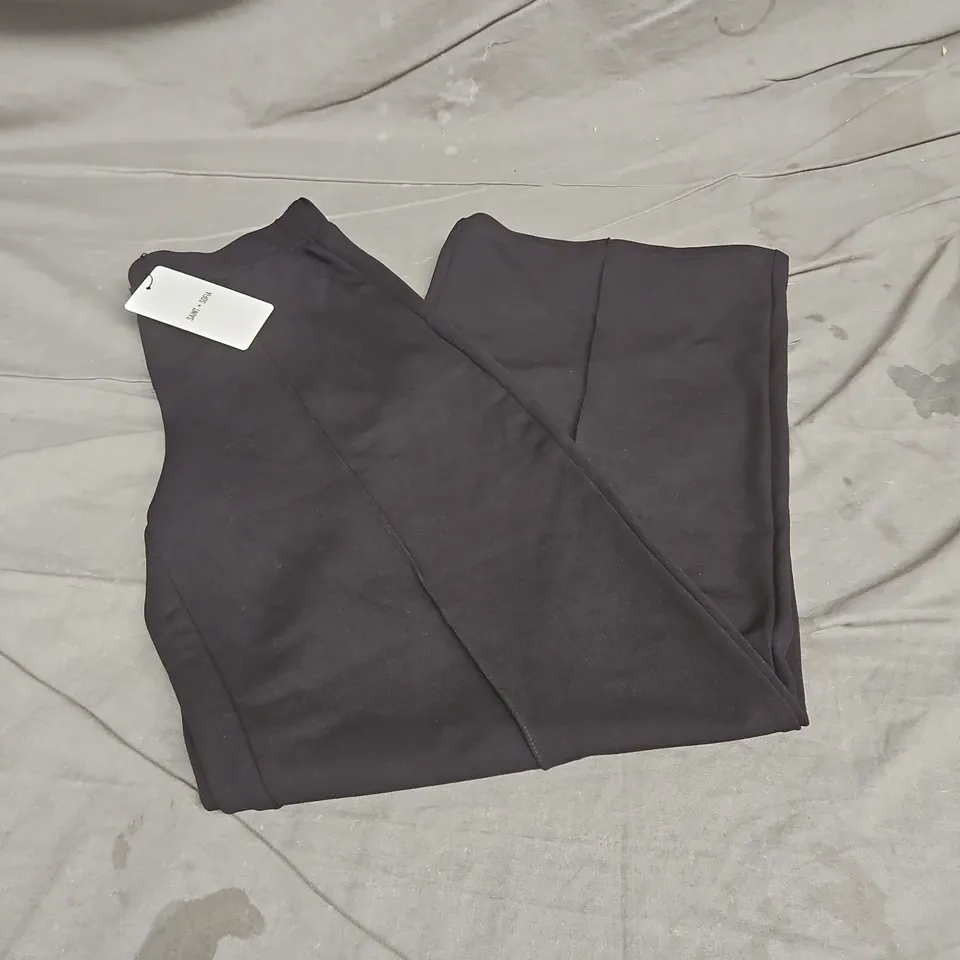 SAINT + SOFIA KELLER WIDE LEG PANT IN BLACK SIZE8 REGULAR