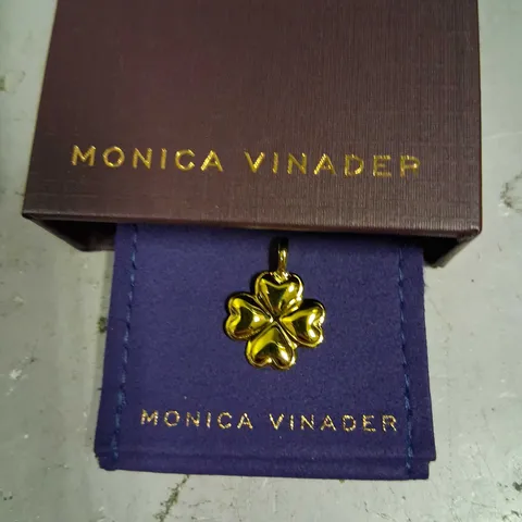 BOXED MONICA VINADER CLOVER PENDANT