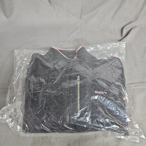 FINISTERRE HEGEN FLEECE 1/4 ZIP – RAVEN, SIZE 10