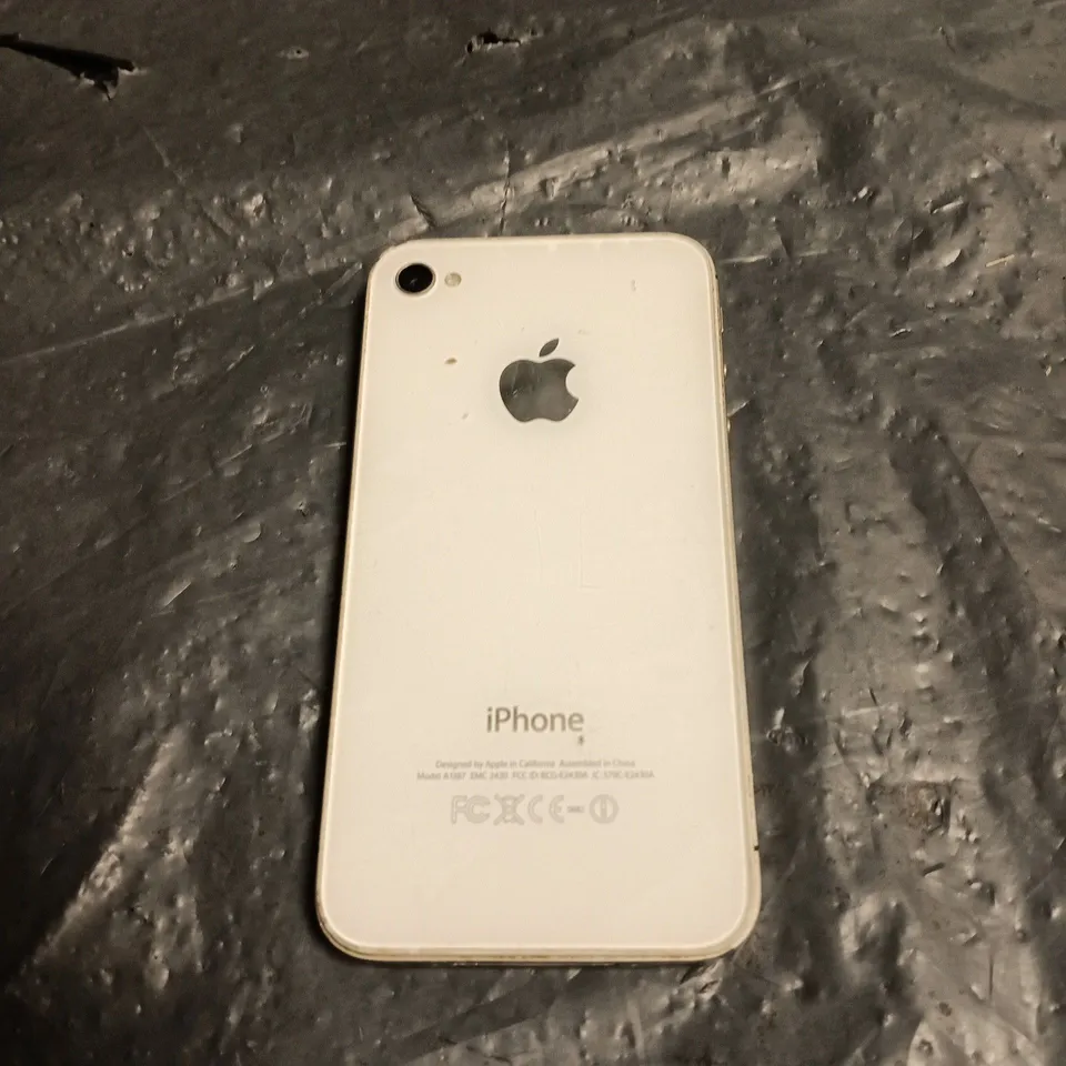 APPLE IPHONE (WHITE) – SMARTPHONE 