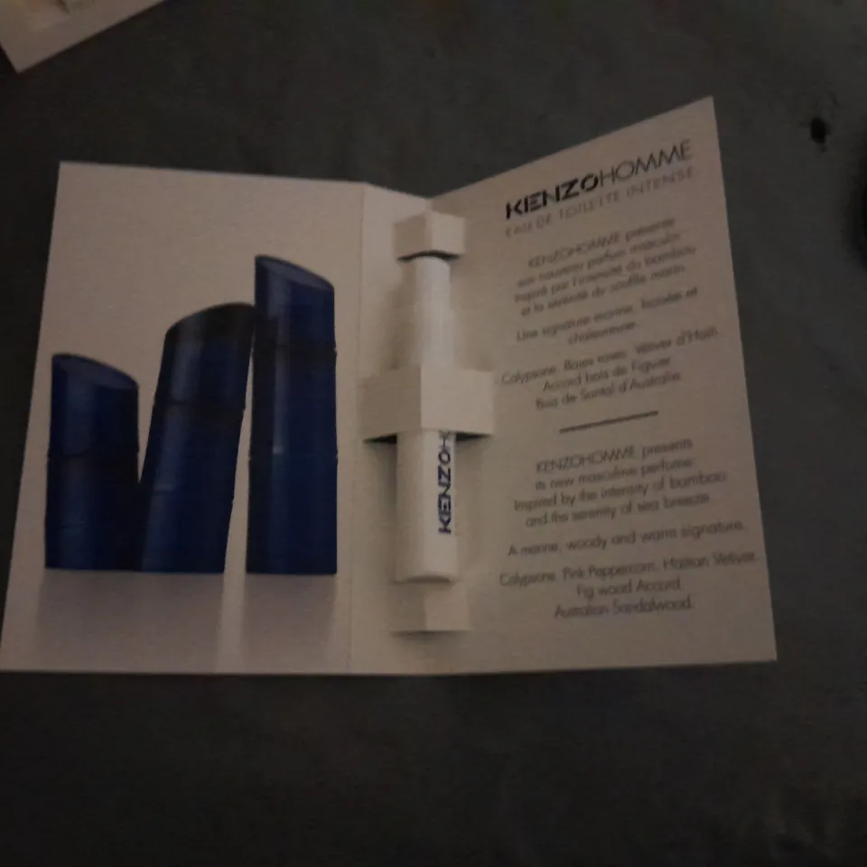 APPROXIMATELY 1141 KENZO HOMME EAU DE TOILETTE INTENSE 1ML SAMPLES