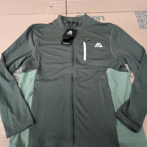 MONTIREX MONTAGNE FLEECE IN GREEN - LARGE