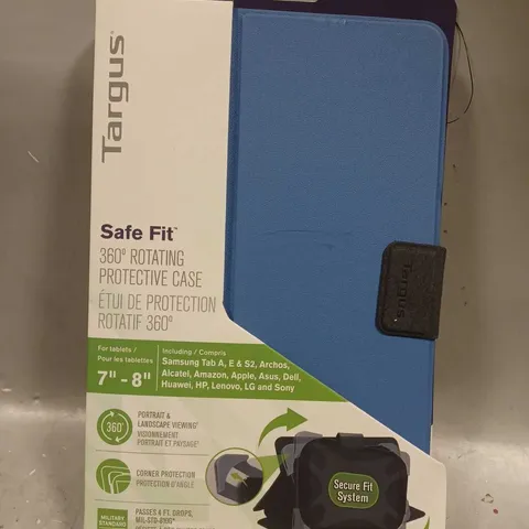 TARGUS SAFEFIT 7-8 INCH ROTATING UNIVERSAL TABLET CASE - BLUE