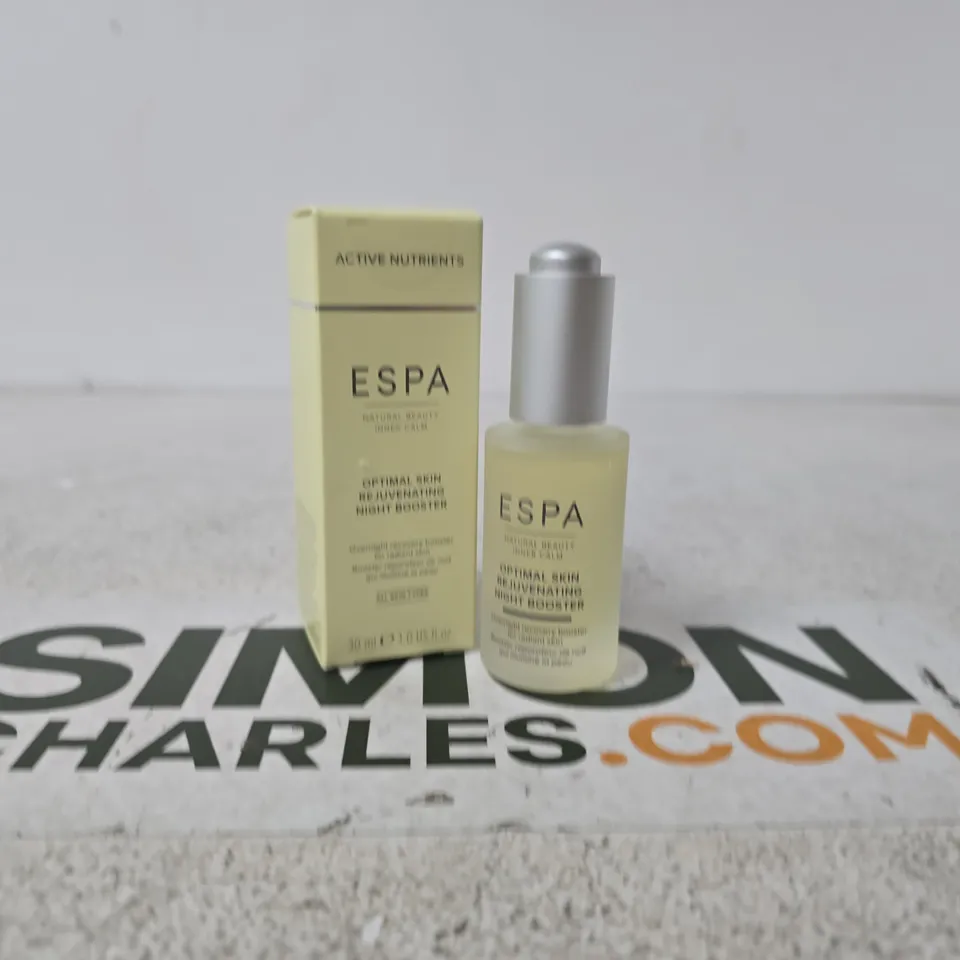 ESPA OPTIMAL SKIN REJUVENATING NIGHT BOOSTER 30ML BOXED