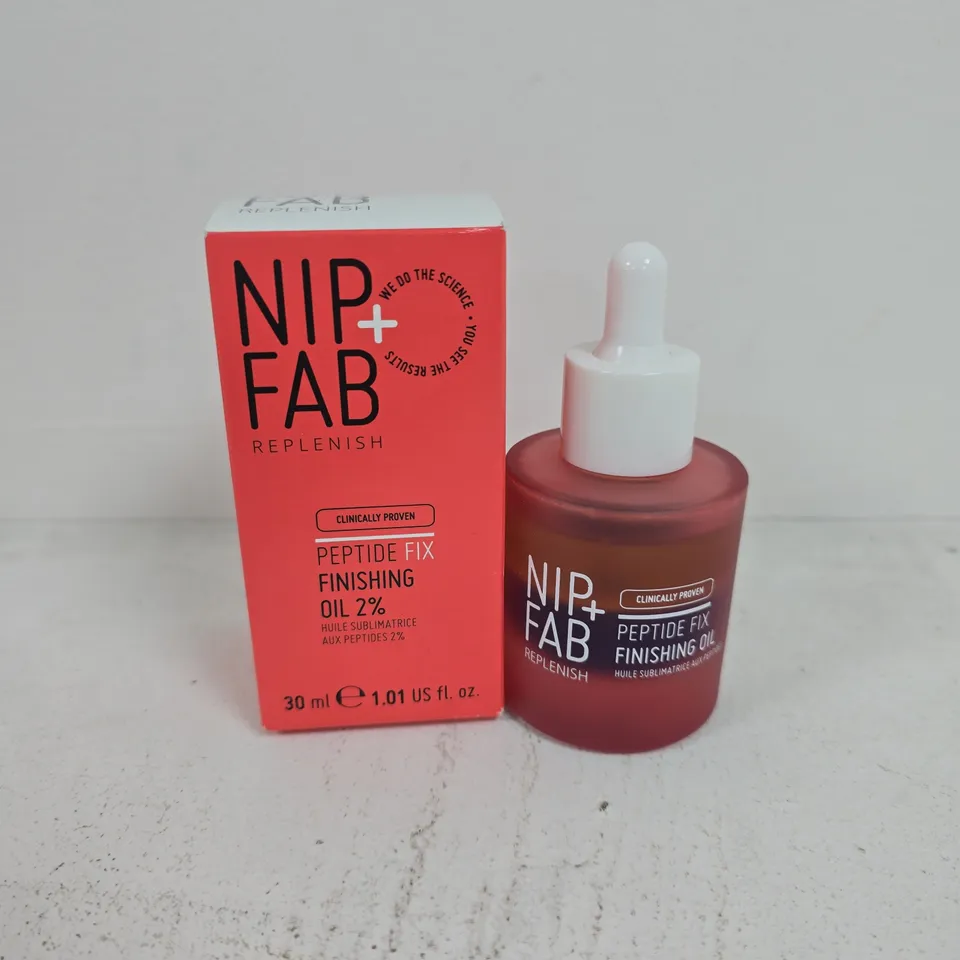 BOXED NIP+FAB REPLENISH PEPTIDE FIX FINISHING OIL 2% (30ML)