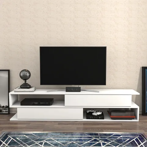 BOXED MARGRETE TV STAND FOR TVS UP TO 70" (1 BOX)