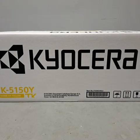 SEALED KYOCERA YELLOW TK-5150Y TONER KIT IN YELLOW 