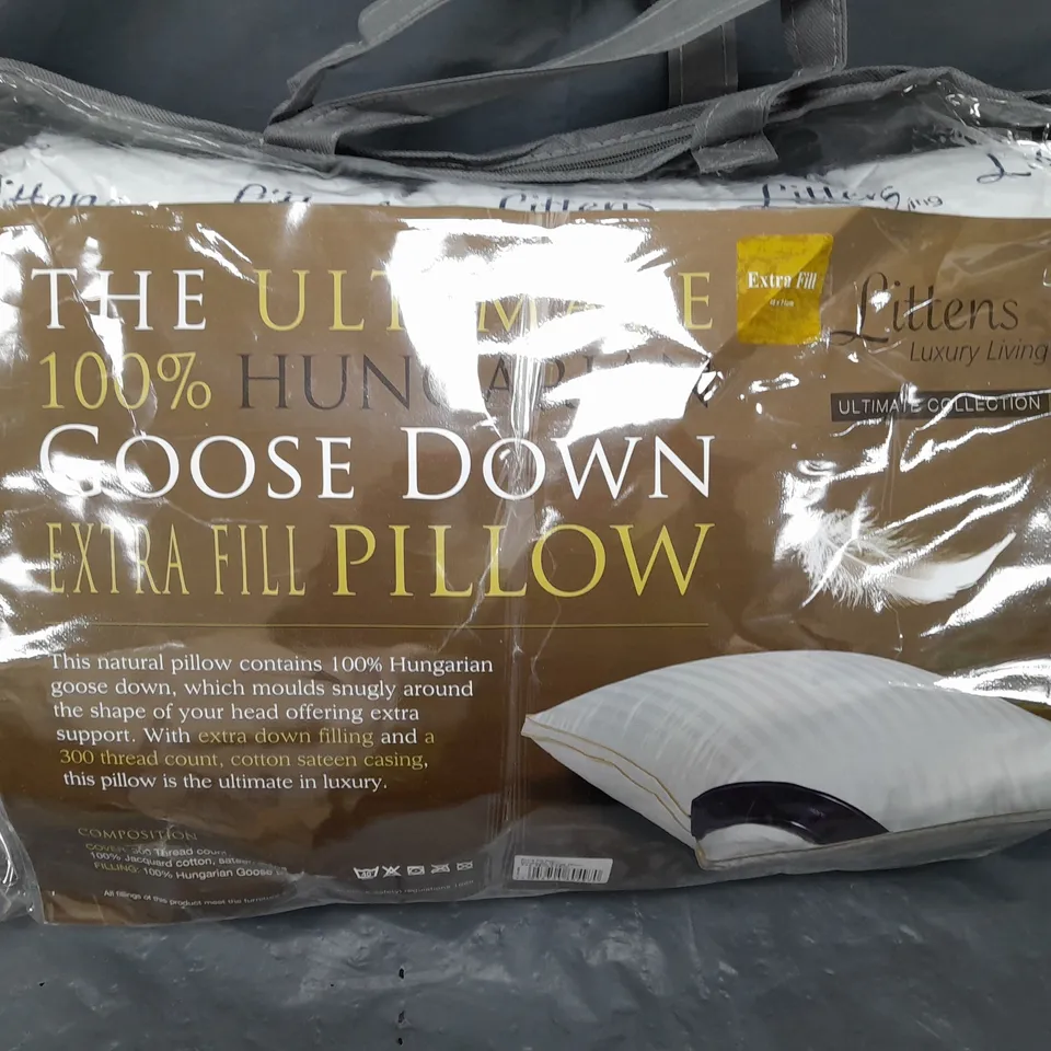 THE ULTIMATE 100% HUNGARIAN GOOSE DOWN PILLOW