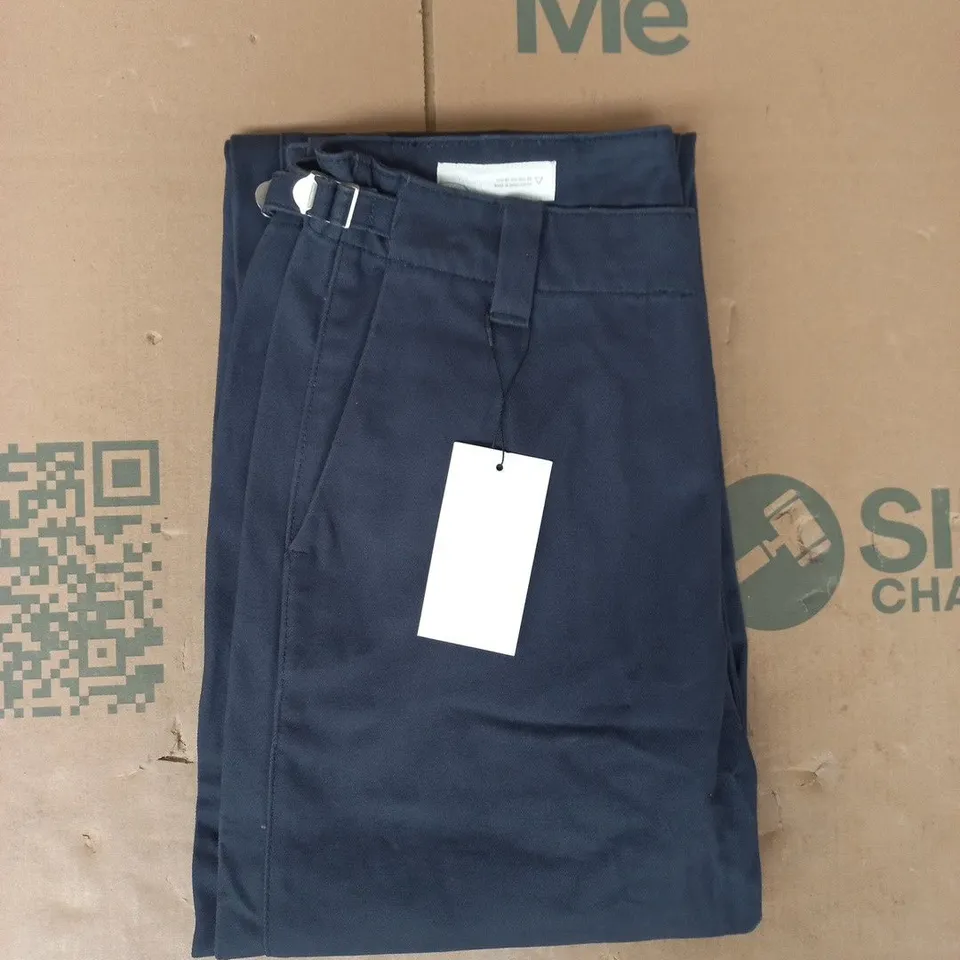 ZARA TROUSERS IN NAVY SIZE UK 32