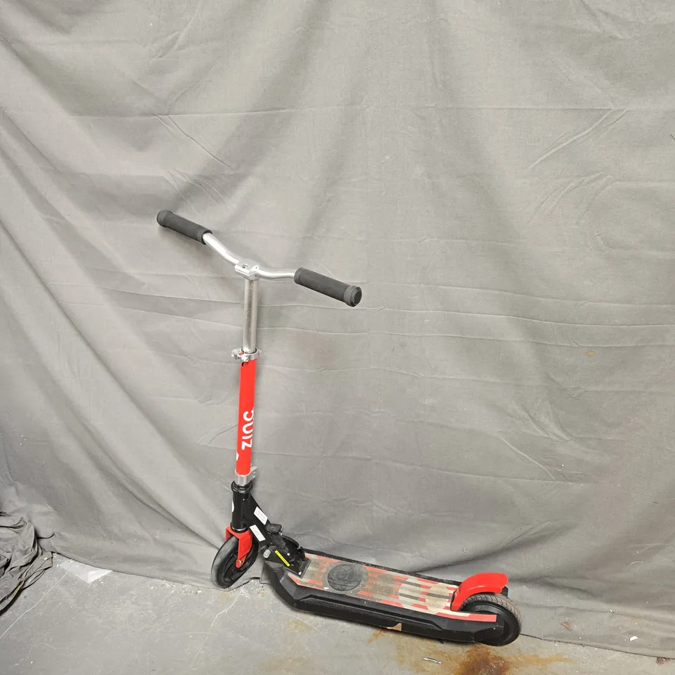 ZINC ZC07480 SCOOTER IN RED - COLLECTION ONLY