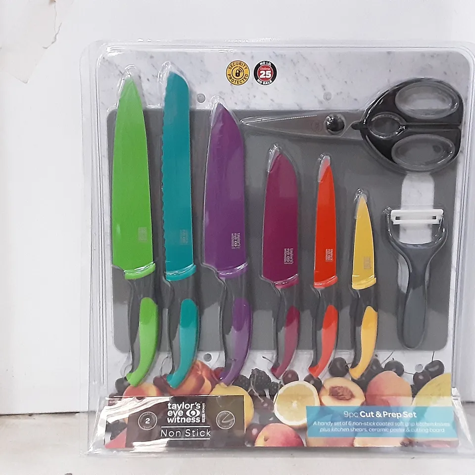 BRAND NEW BOXED TAYLOR EYE WITNESS 9PC CUT AND PREP SET X 2