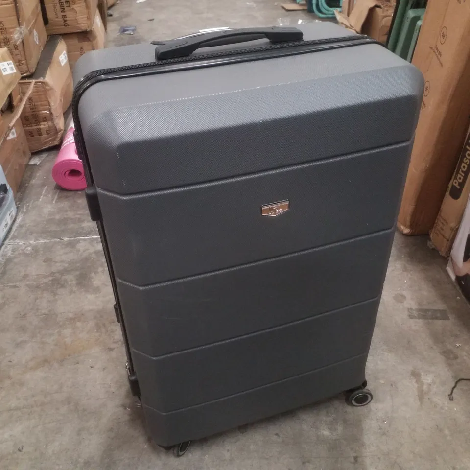 LUGG 28-INCH JETSET TRAVEL SUITCASE - GUNMETAL 