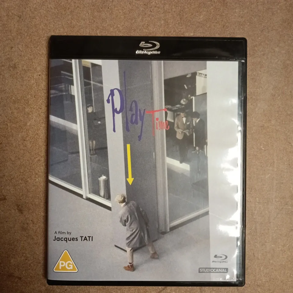 JACQUES TATI "PLAY TIME" BLU-RAY DISC FILM