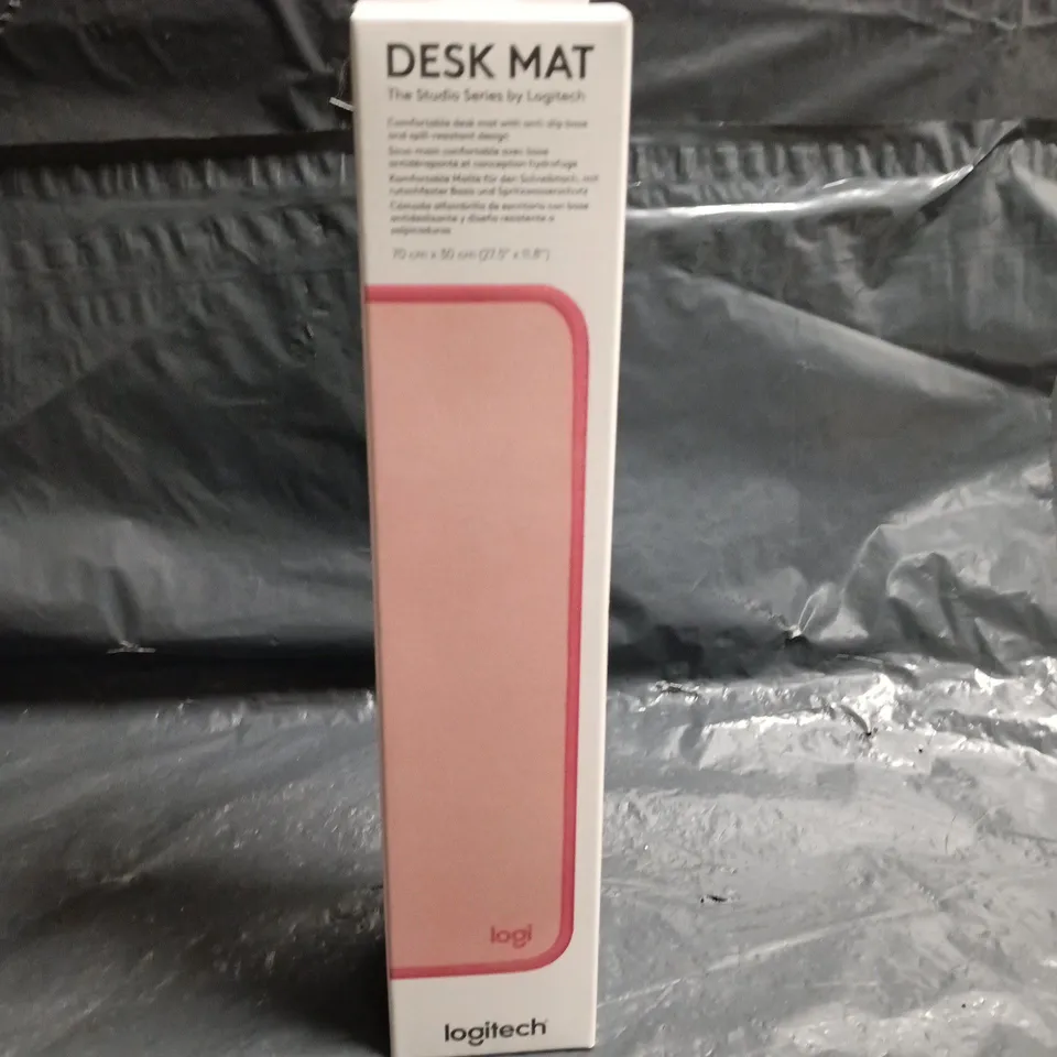 LOGITECH DESK MAT – THE STUDIO SERIES (PINK), BOXED