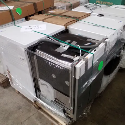 PALLET OF APPROXIMATELY 4 UNPROCESSED RAW RETURN WHITE GOODS TO INCLUDE