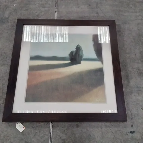 QUIET MOOD 1 FRAMED ARTWORK