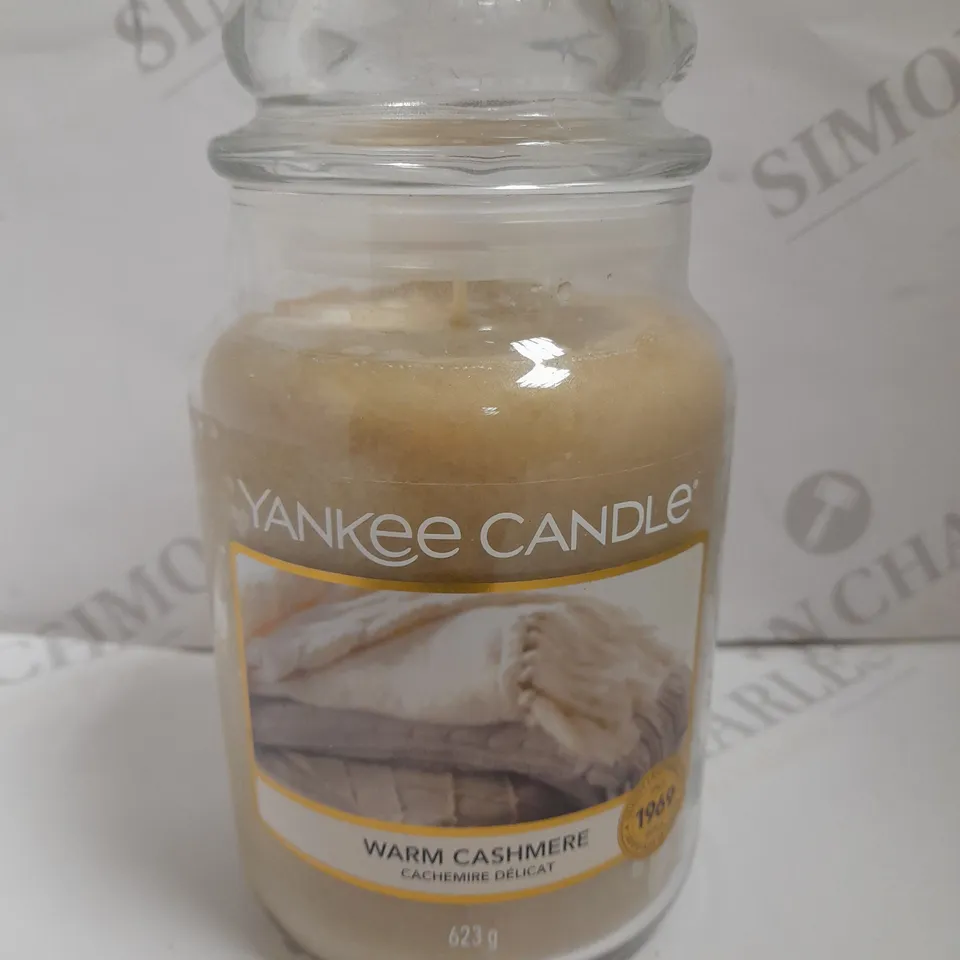 YANKEE CANDLE WARM CASHMERE SCENTED CANDLE