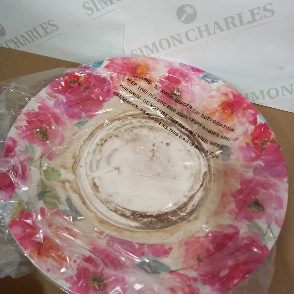 JENNINGS CUP & SAUCER PLANTER - PEONY