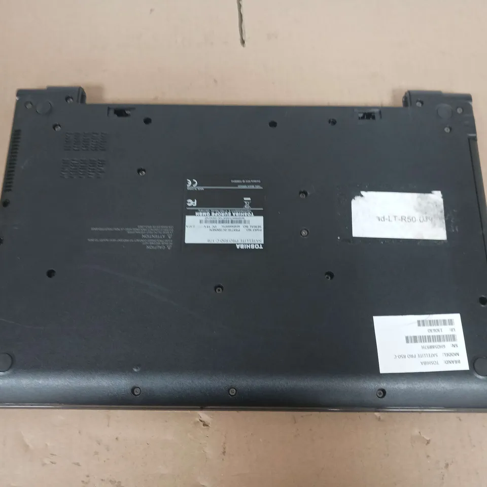 TOSHIBA SATELLITE PRO R50-C	15 INCH	I3-6006U 2.00GHZ