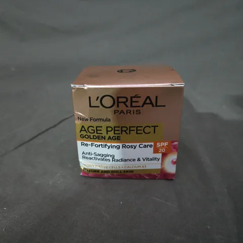 L'OREAL PARIS AGE PERFECT GOLDEN AGE DAY CREAM SPF 20 FOR MATURE SKIN 50ML