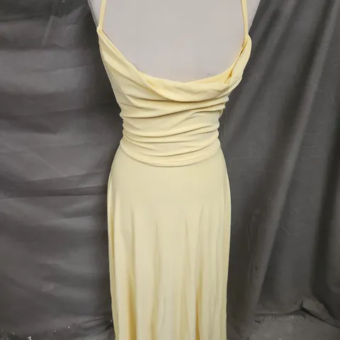 AYM LULAH MAXI DRESS IN YELLOW SIZE XL