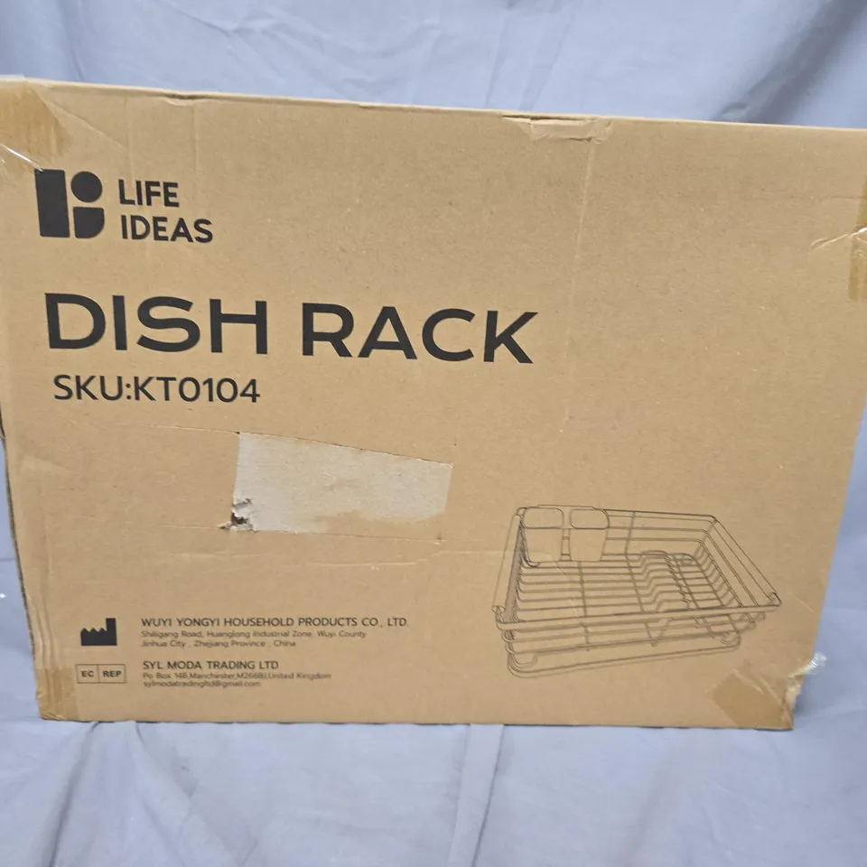LIFE IDEAS DISH RACK – BOXED