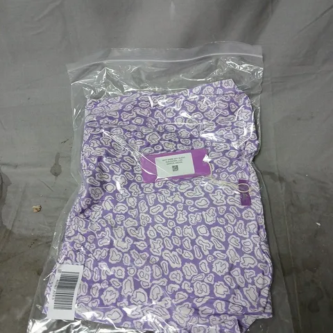 ONJENU REMY DRESS DEMI SLEEVE FORMENTERA LILAC SIZE 8. BAGGED