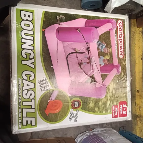 BOXED BOUNCY CASTLE 3-8 YEARS OLD