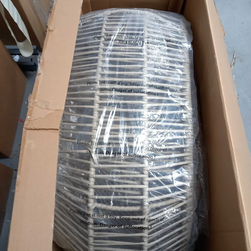 MY GARDEN STORIES BALI FAUX BAMBOO POD IN CREAM - COLLECTION ONLY