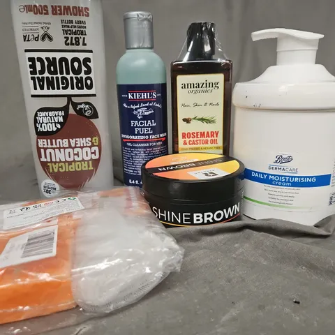 APPROXIMATEY 20 HEALTH AND BEAUTY PRODUCTS TO INCLUD - ORIGINAL SOURCE - SHINEBROWN - ROSEMARY OIL - ETC