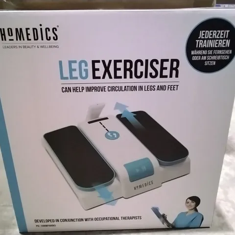 BOXED AS NEW HOMEDICS LEG EXERCISER