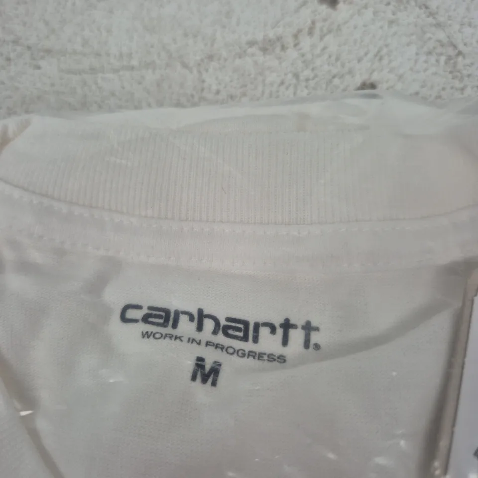 CARHARTT WHITE T-SHIRT – MEN'S, SIZE M