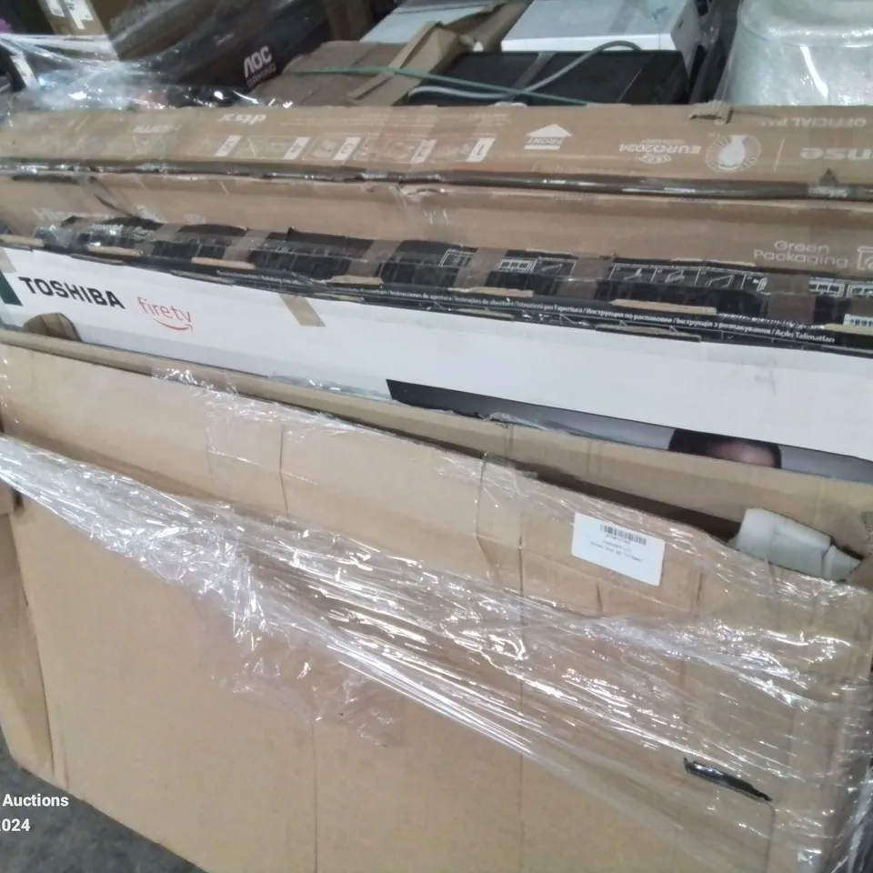 PALLET CONTAINING APPROXIMATELY 6 BOXED HD TELEVISION IN VARIOUS SIZES MAKES AND MODELS -UNTESTED-