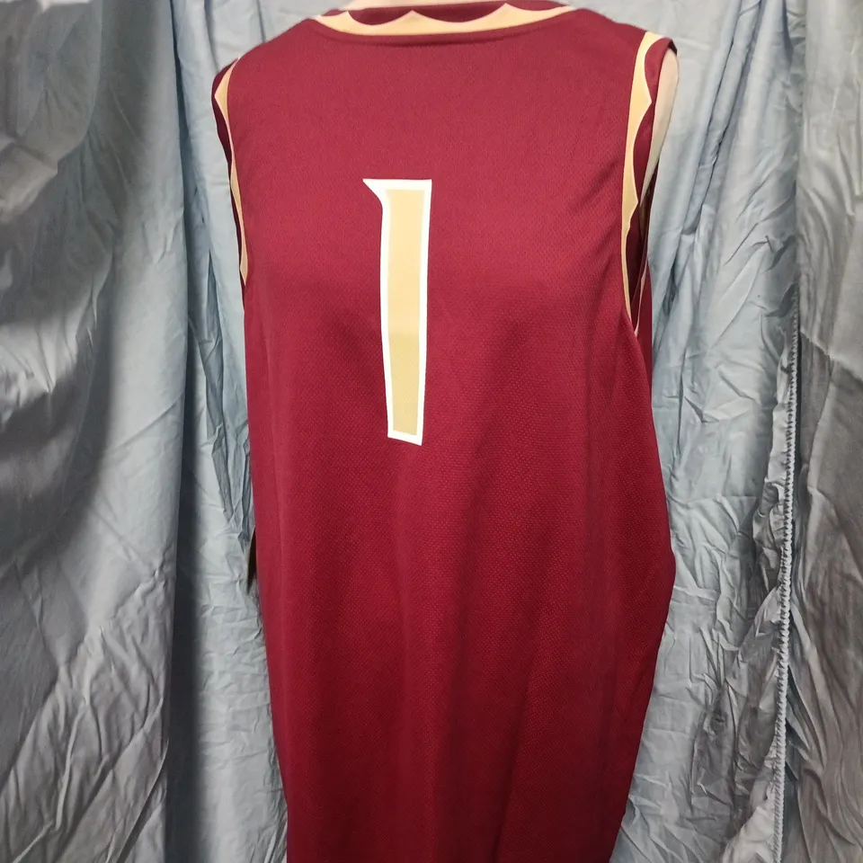 FLORIDA STATE SEMINOLES BASKETBALL JERSEY – NIKE, NO. 1